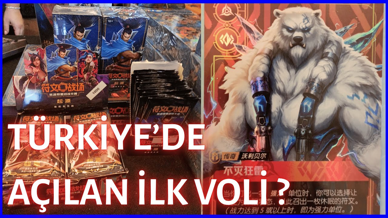 TÜRKİYE'DEKİ İLK RİFTBOUND KARTLARI I Riftbound x BnB Games Haftalık 4