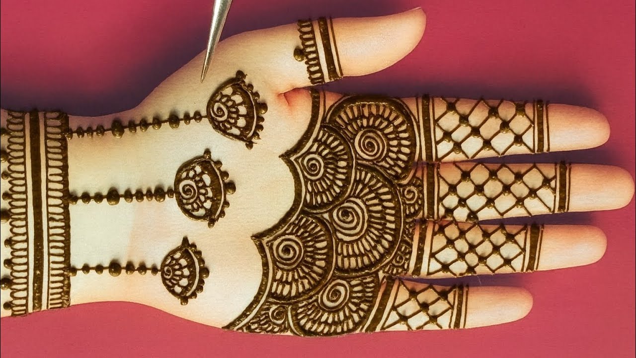 सीम्पल स्टाइलिश मेहंदी डिजाइन ✨❣️| Mehndi Mehandi ka design | Bridal mehandi design | Henna mehndi 