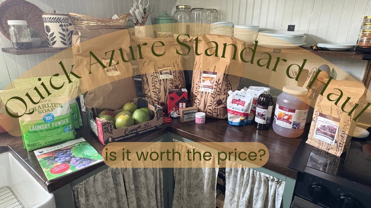 Quick Azure Standard Haul/Is It Worth the Price??