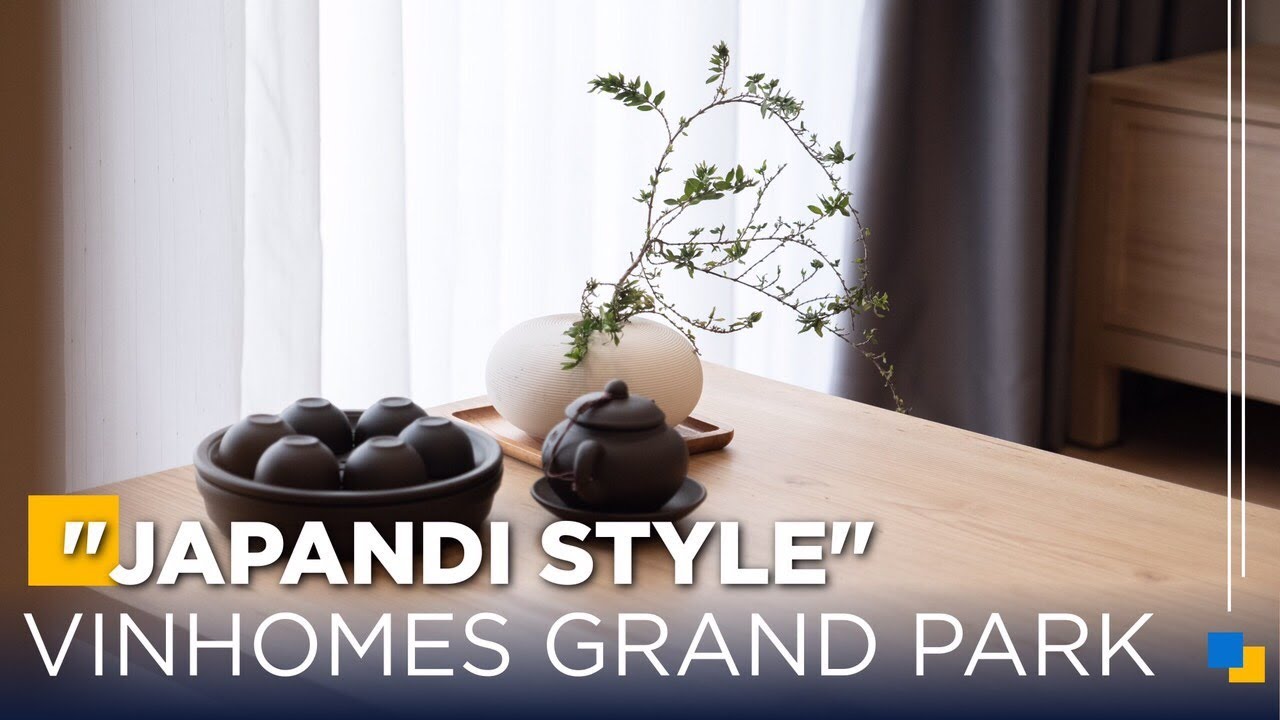 Phong Cách Japandi Căn Hộ Vinhomes Grand Park | Gỗ An Cường x  S-Housing