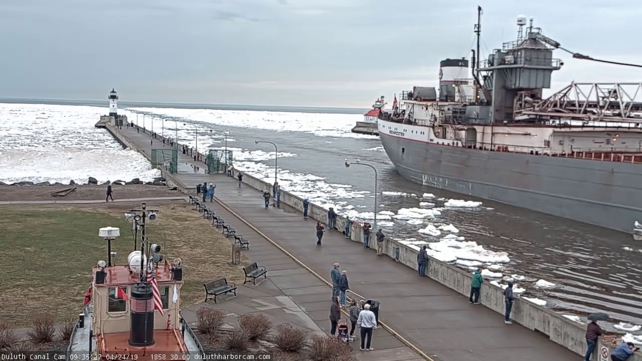 Roger Blough & Michipicoten arrived Duluth 04/24/19