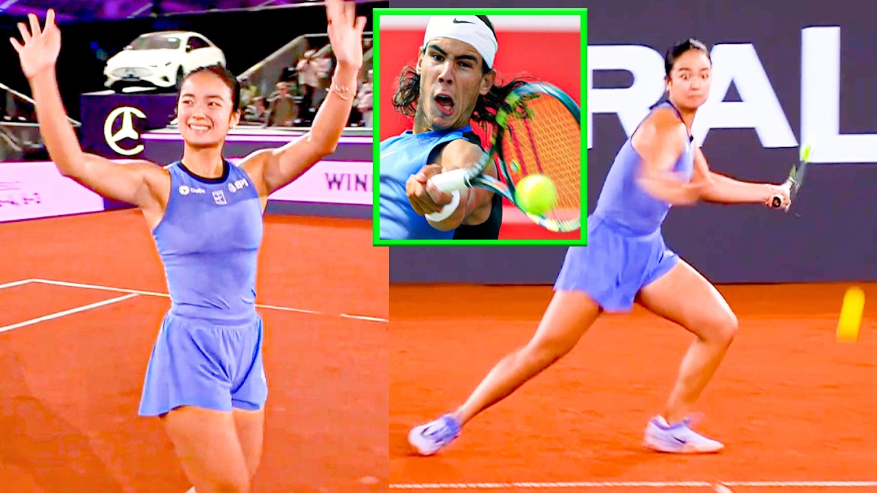 Alex Eala Destroyed Julia Grabher with Brutal Nadal-Style Forehands | Linz 2026