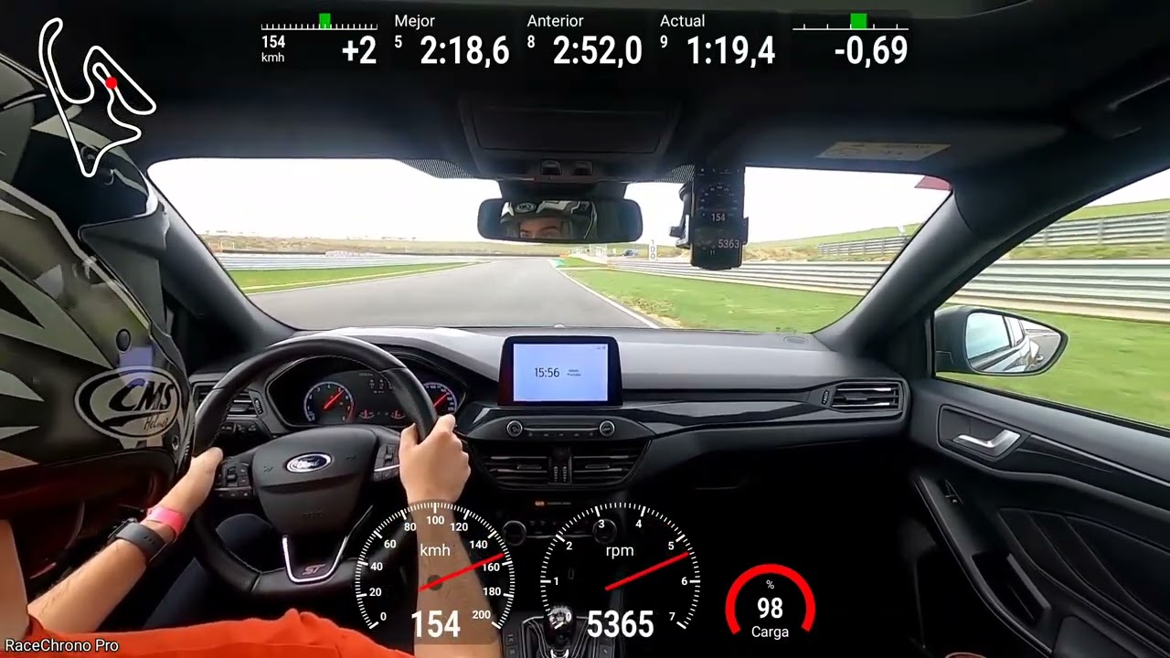 Circuito de Navarra - Los Arcos - Vuelta r&aacute;pida Focus ST mk4 2:17