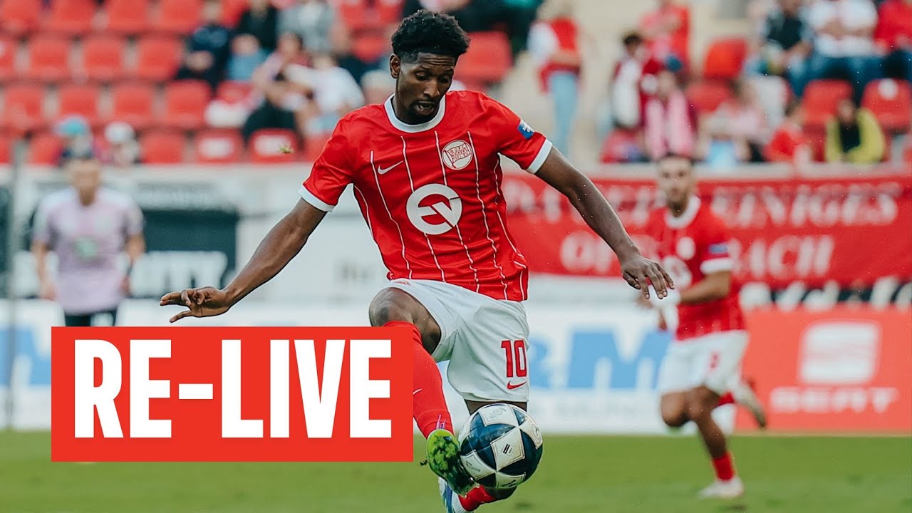 RE-Live: Kickers Offenbach vs. FC 08 Homburg