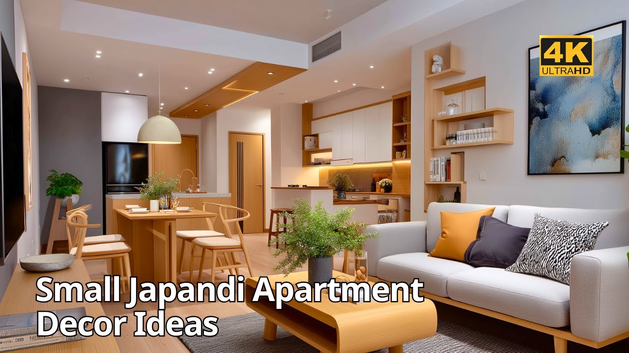 Small Japandi Apartment Decor Ideas | Zen Simplicity & Scandinavian Warmth