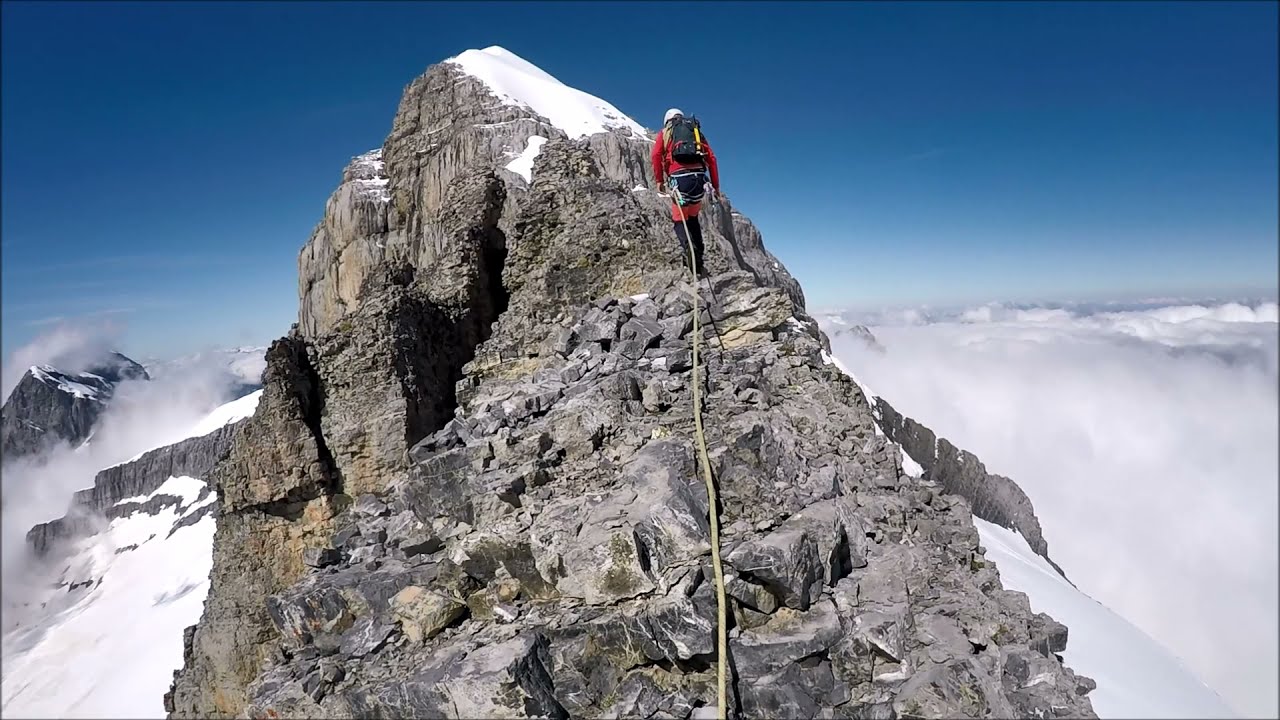 Alpinisme, Traversée des Ruans Est - Ouest, AD+, Champéry, Valais, Suisse, 17-07-2021