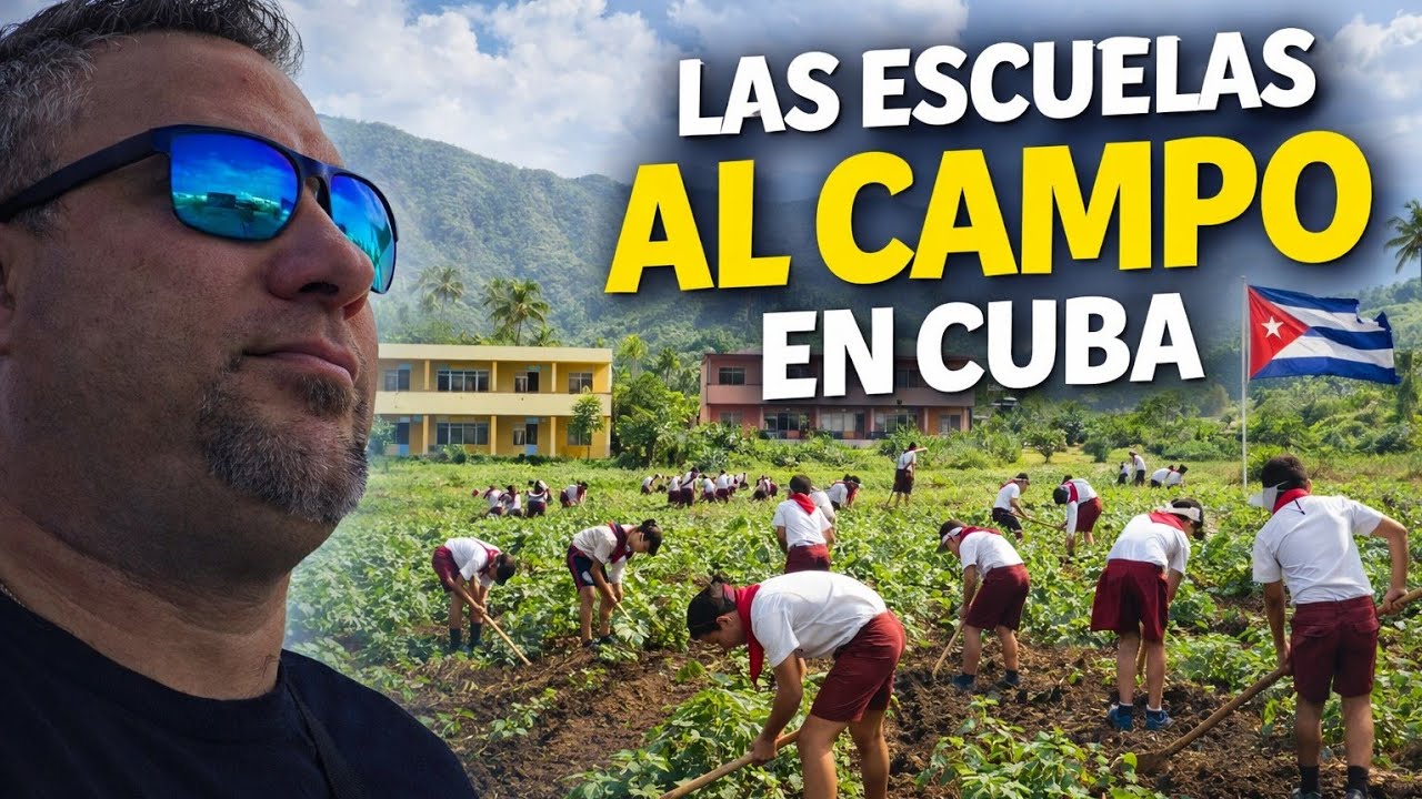 Así VIVIA las ESCUELA al CAMPO en CUBA 👍🤣