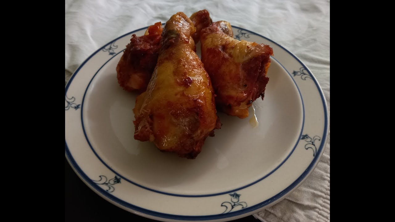 como hacer muslos de pollo rellenos al horno