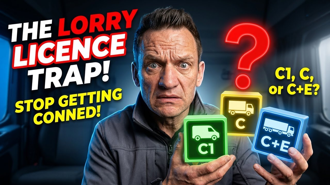 Do You Need C1, C, or C+E? Lorry Licence Confusion EXPLAINED (And What They Don&rsquo;t Tell You!)