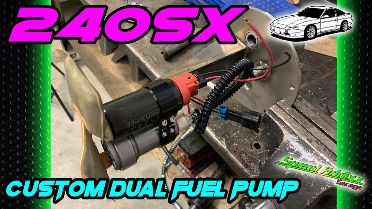 Making a Custom Dual Fuel Pump Hanger.....Or how we did it at Speedaddixxgarage