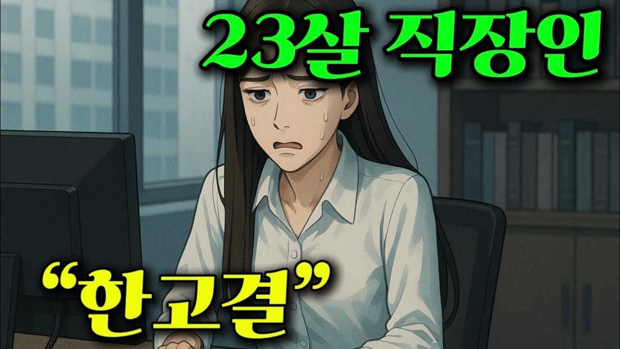 23살 직장인 한고결 (직장인 한고결 EP.1)[영상툰]