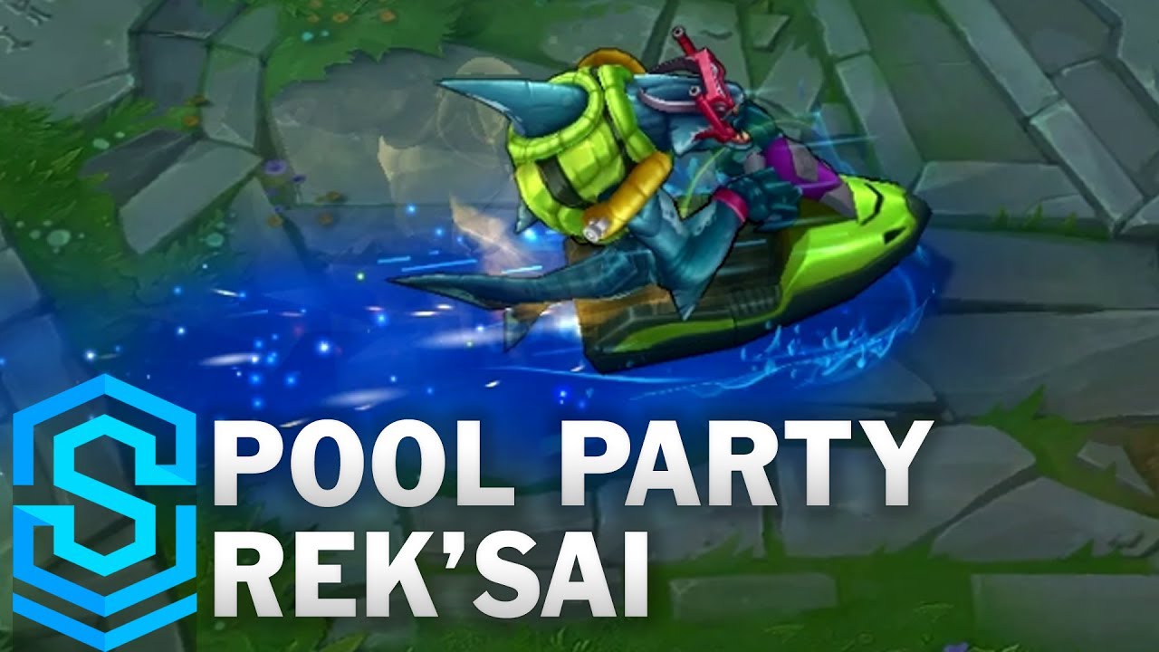 Pool Party Rek'Sai (2017) Skin Spotlight - League of Legends
