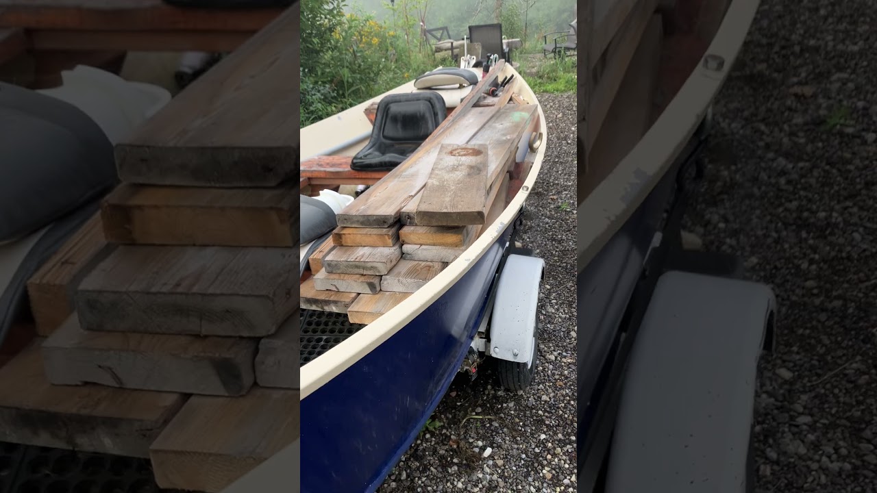 The poor Drift boat #DriftBoat #RiverFishing #Fishing #TroutFishing #FishBum #RiverBoat #Adventure￼￼
