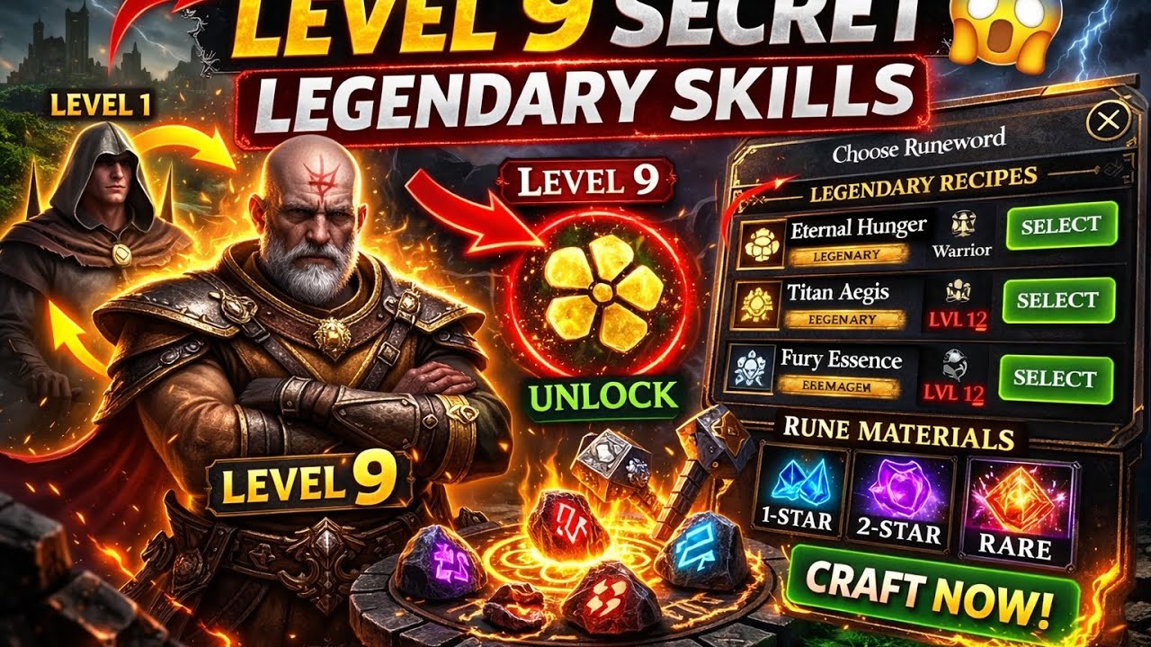 Runemaster Level 9 Secret! 2 Stop Wasting Runes Runemaster Full Explained | Evil Lands Guide tehxor 