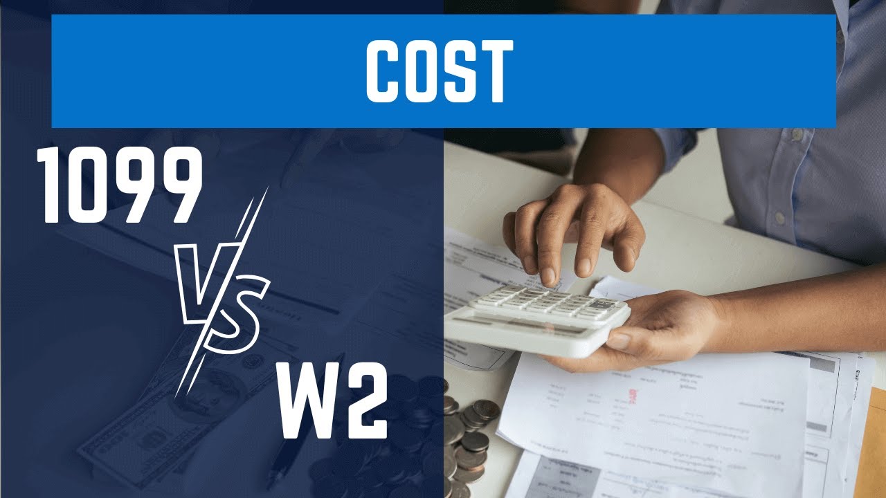 1099 vs w2 How much is it going to cost to pay w2?