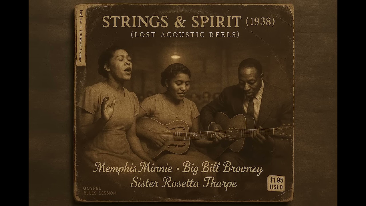 Memphis Minnie, Big Bill Broonzy & Sister Rosetta Tharpe &ndash; Strings & Spirit 1938 Lost Reels