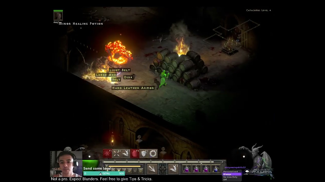 [Diablo II:Resurrected] Finding Andariel | New here? Consider Re... | #lostgamingskills12 on #Twitch