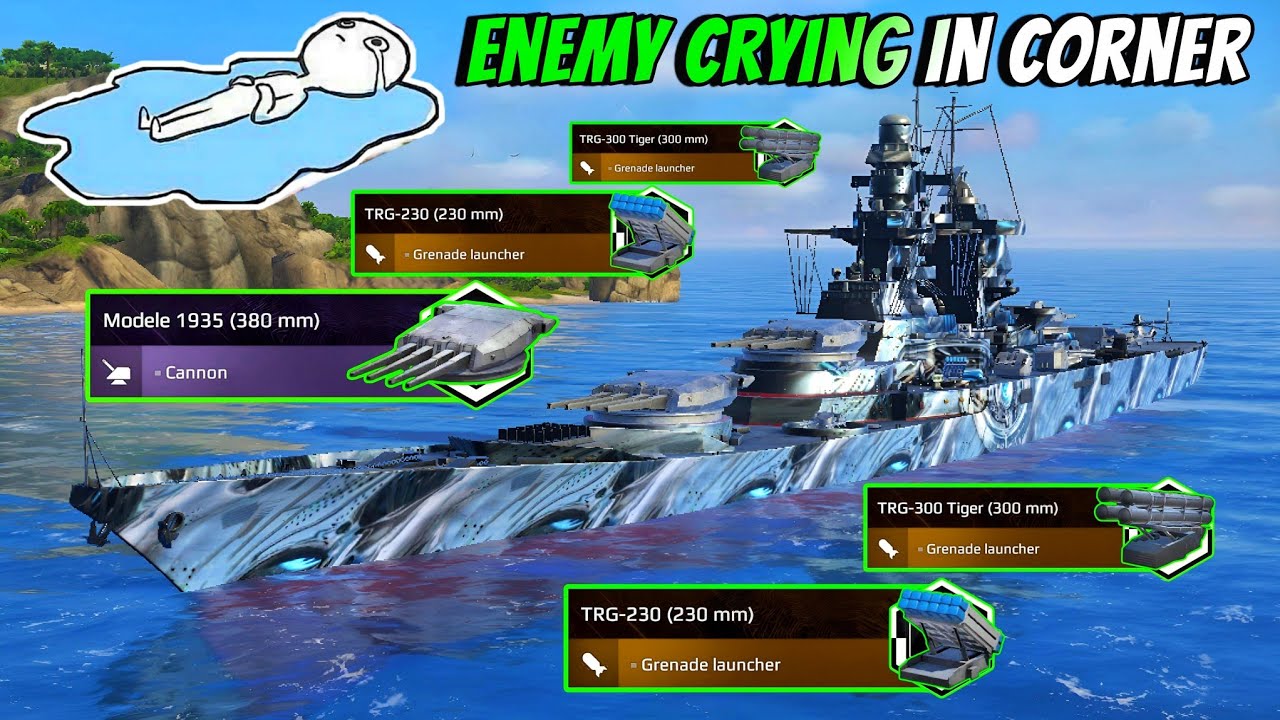 FS SUPER ALSACE With TRG 300 Tiger & TRG-230 🔥 Killing Machine ☠️- Modern Warships 