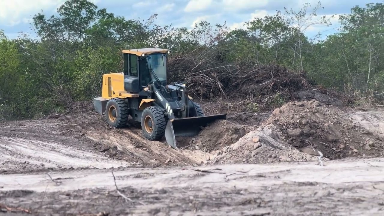TIRANDO MATÉRIA COM A XCMG 