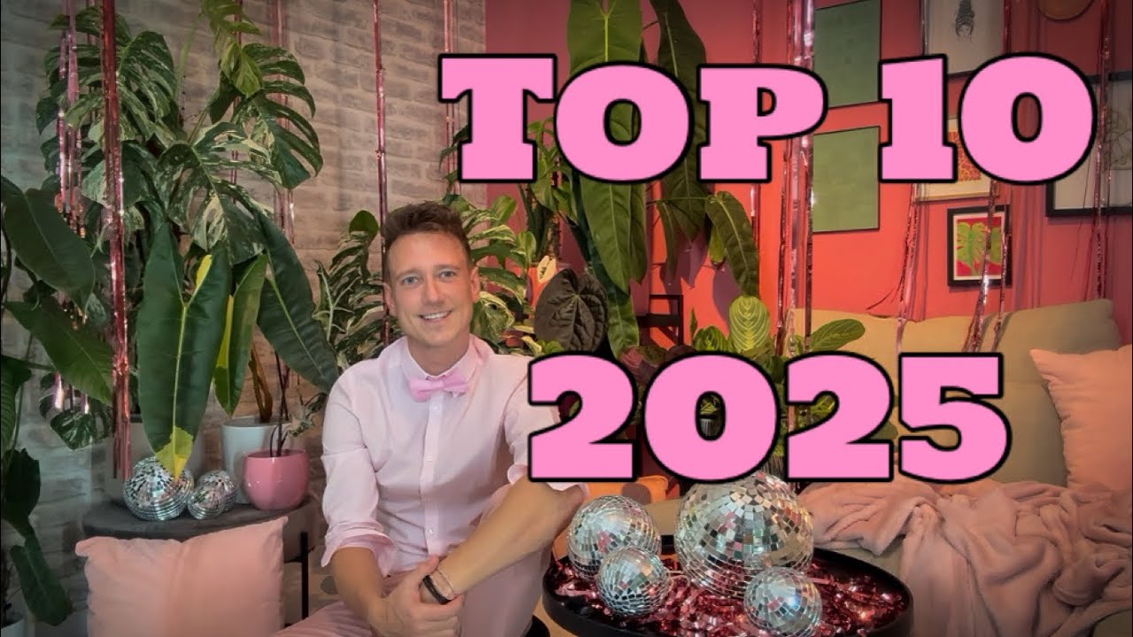 ✨Подведение итогов 2025 года ✨Топ-10 🪴 Любимых комнатных растений 2025 года🪴