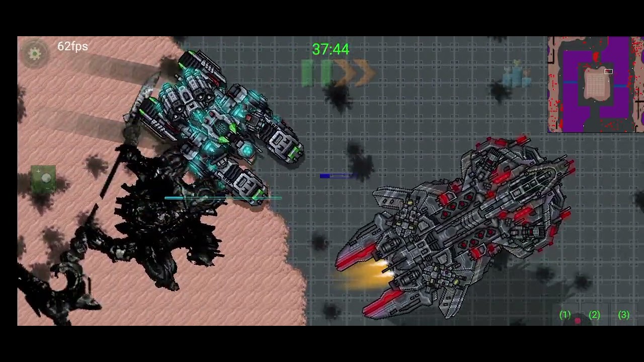 War commmander mod |Rusted Warfare 3vs3 