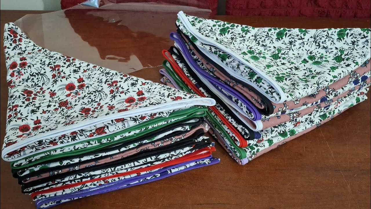 طريقة منظمة لخياطة بوانت حمام بالقاطونة | سرعة + تحويف بالبيي ✂️🧵