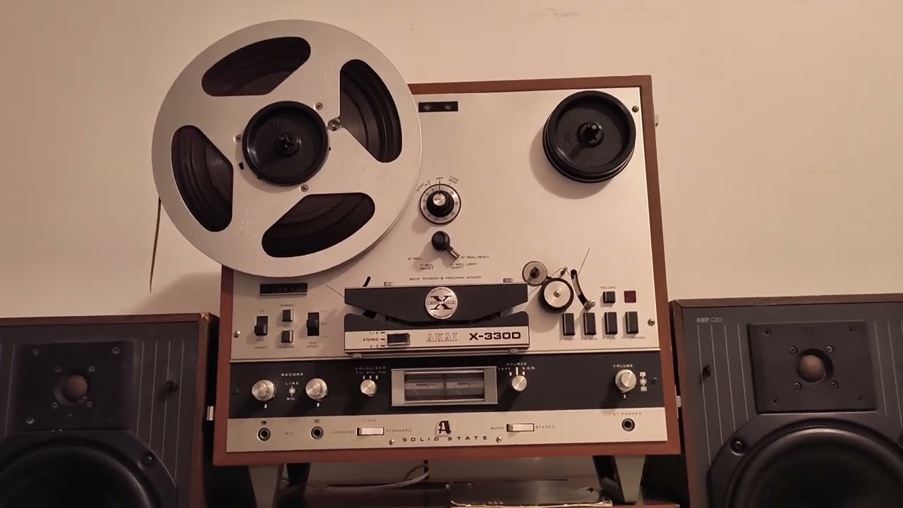 Stereo speaker upgrade and recent blank tape find