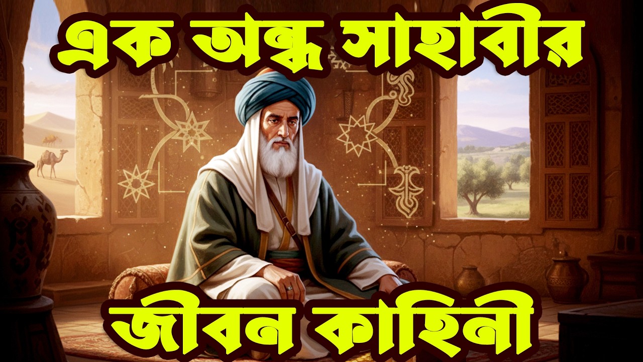 এক অন্ধ সাহাবীর জীবন কাহিনী | হযরত হাসসান (রাঃ) বিন সাবিত আনসারী