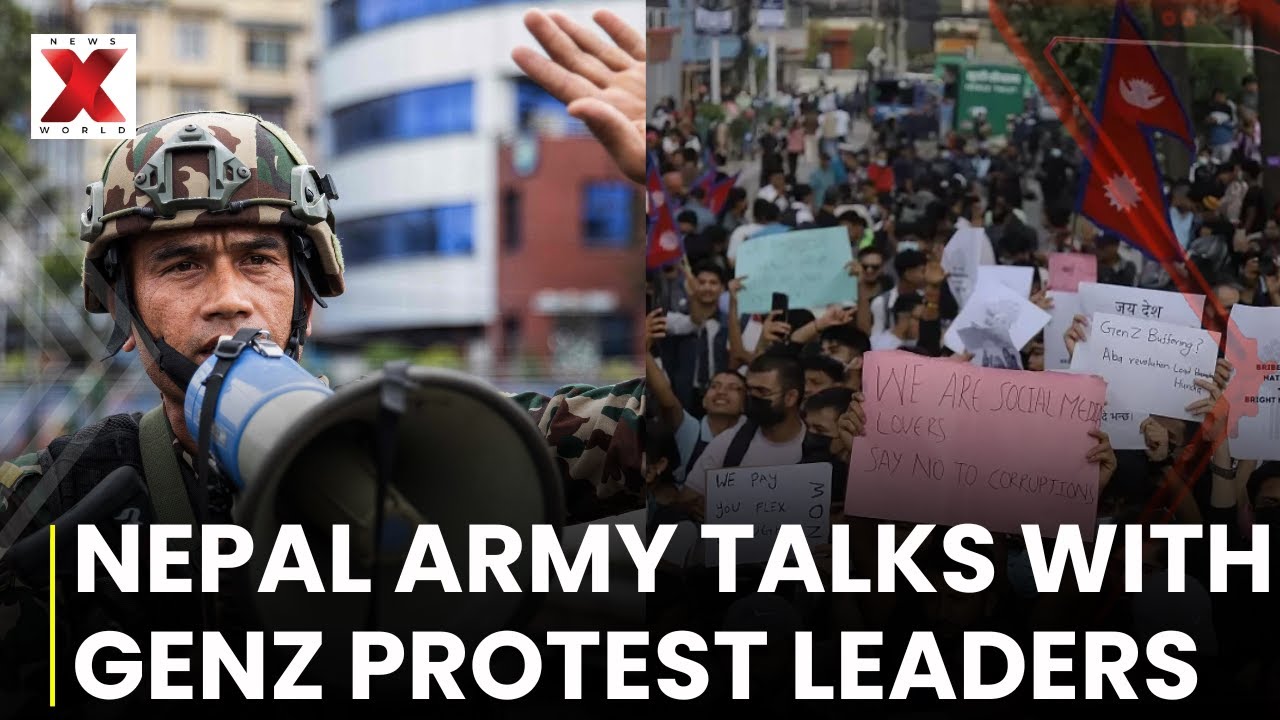 Nepal Army Resumes Talks with Gen Z Leaders After Deadly Protests Left 30 Dead | NewsX World