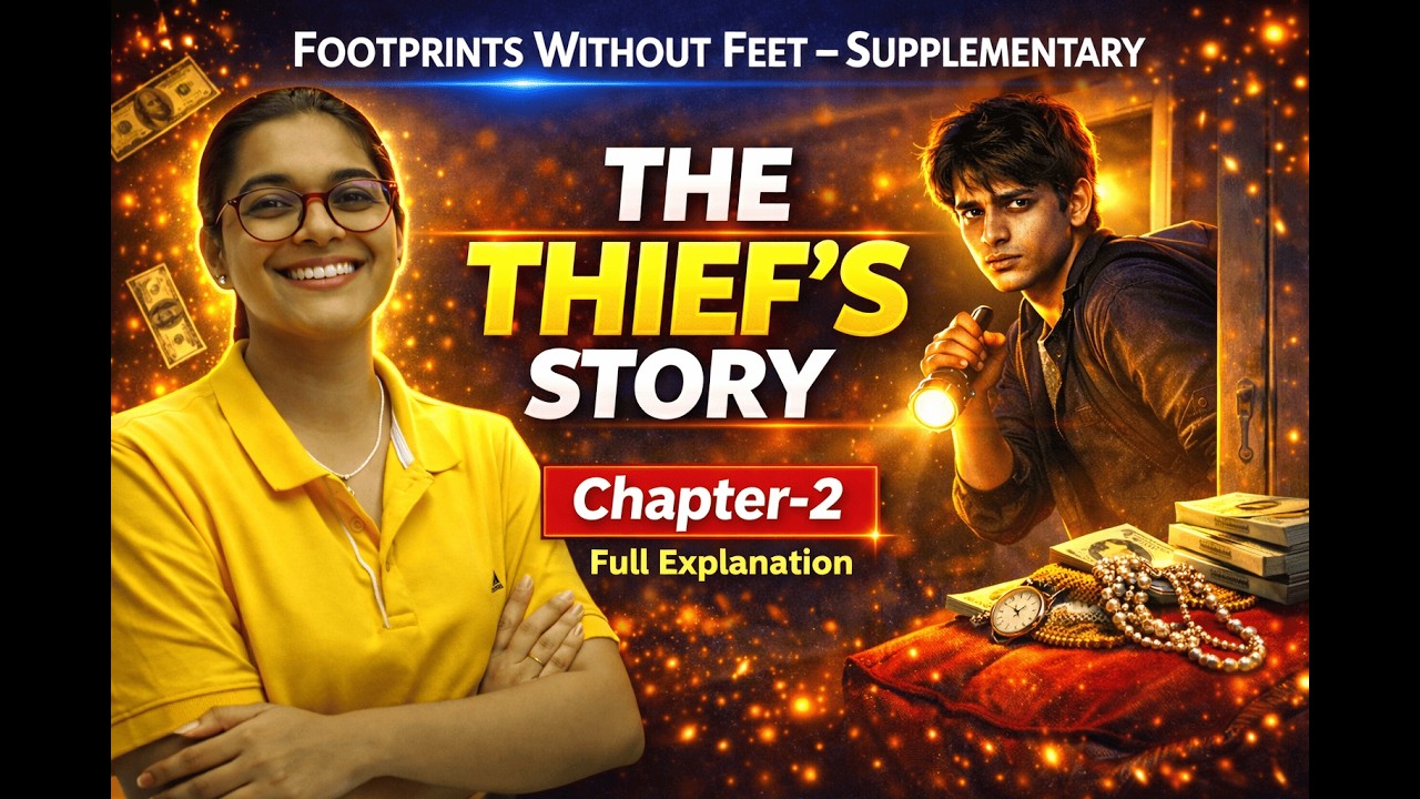Footprints Without Feet Chapter 2 – The Thief’s Story | Easy Hindi Explanation