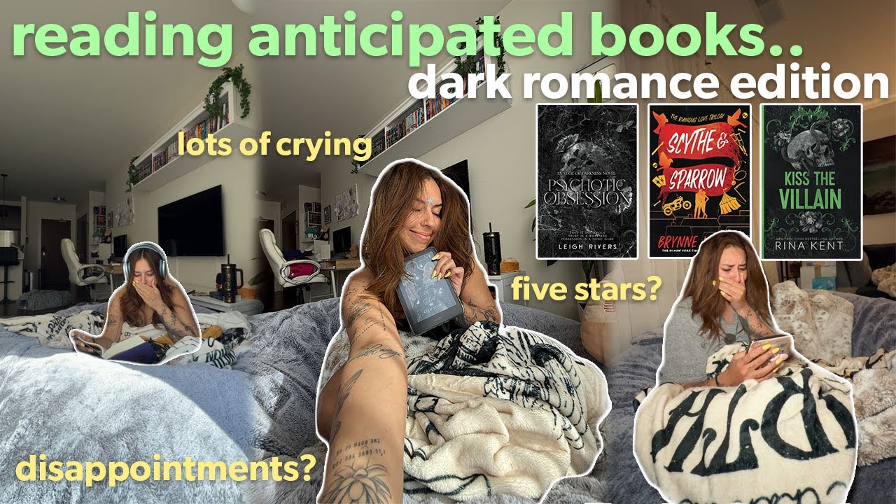 I read my most anticipated dark romance books of the year🍷🐈‍⬛🔪