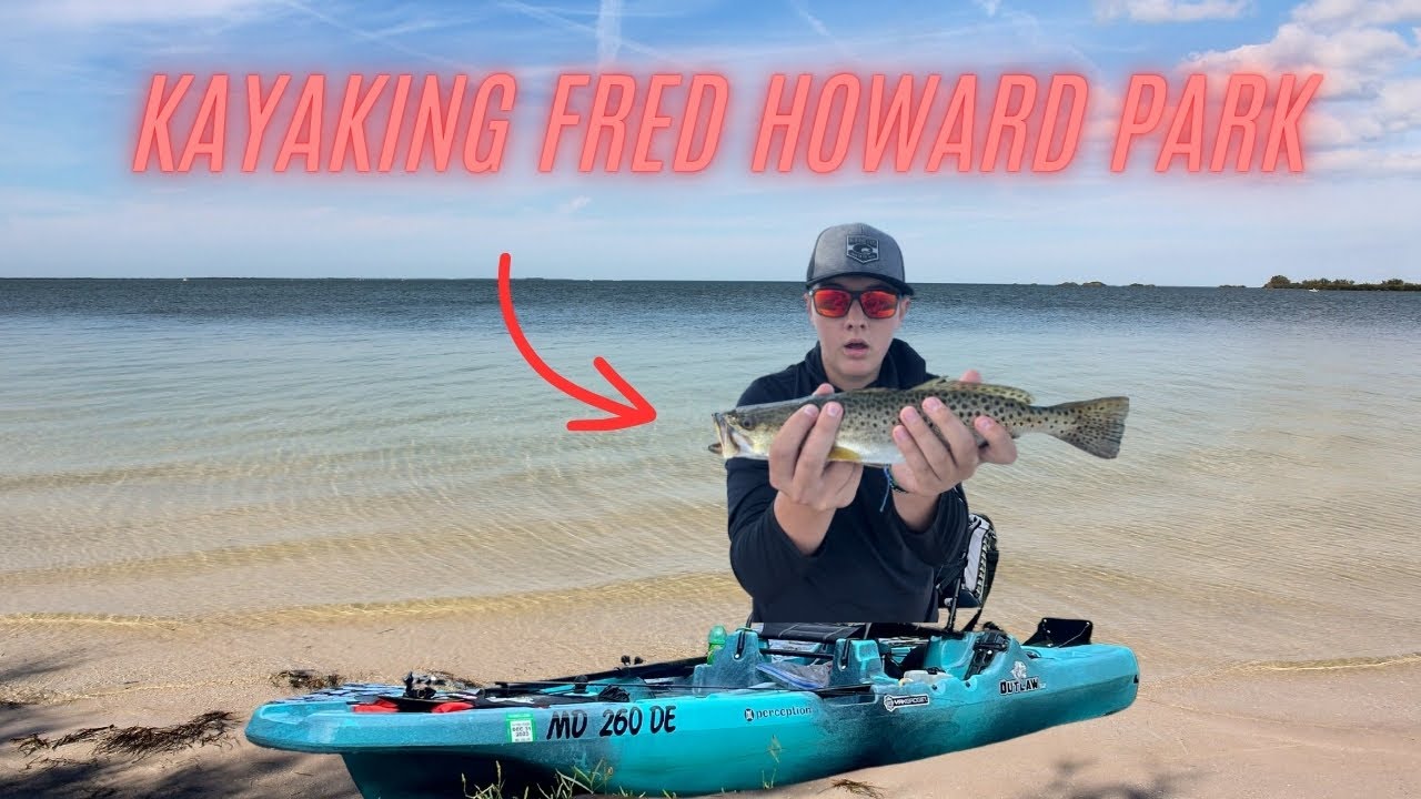 Kayak Fishing Fred Howard Park!!!