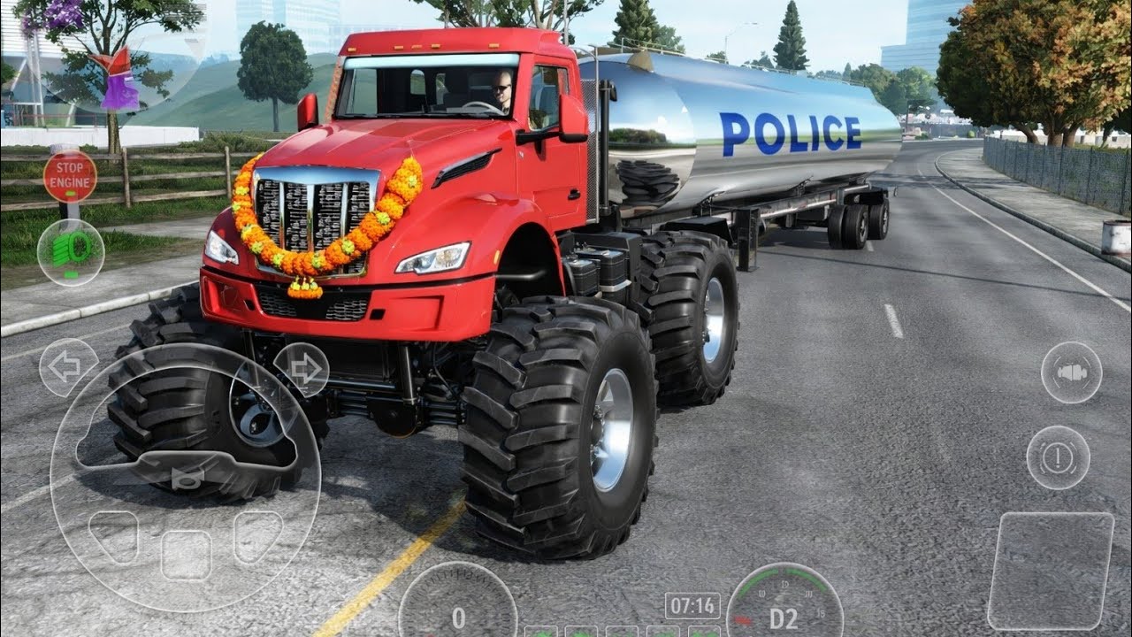 Realistic Truck Driving on Dangerous Mountain Roads 🚚 | Truck Simulator Gameplay