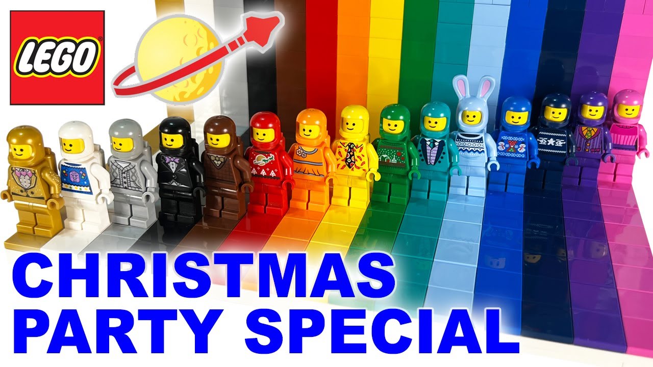 Lego Spacemen Colours Christmas Jumper Special - It's party time!