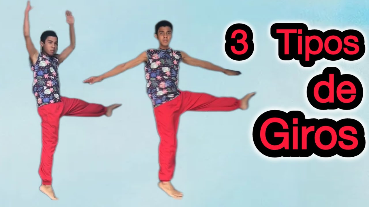 3 Tipos de PIRUETAS (Giros) para Dança Contemporânea, Ballet e Jazz