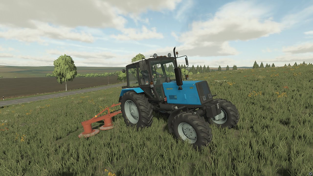 FS22: МТЗ 892 Покоси на новій українській карті Красилівка
