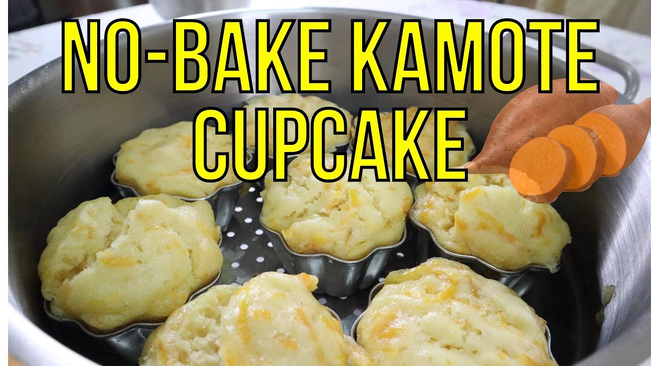 KAMOTE CUPCAKE: EASY STEAMED SWEET POTATO CUPCAKE | Vlog 66