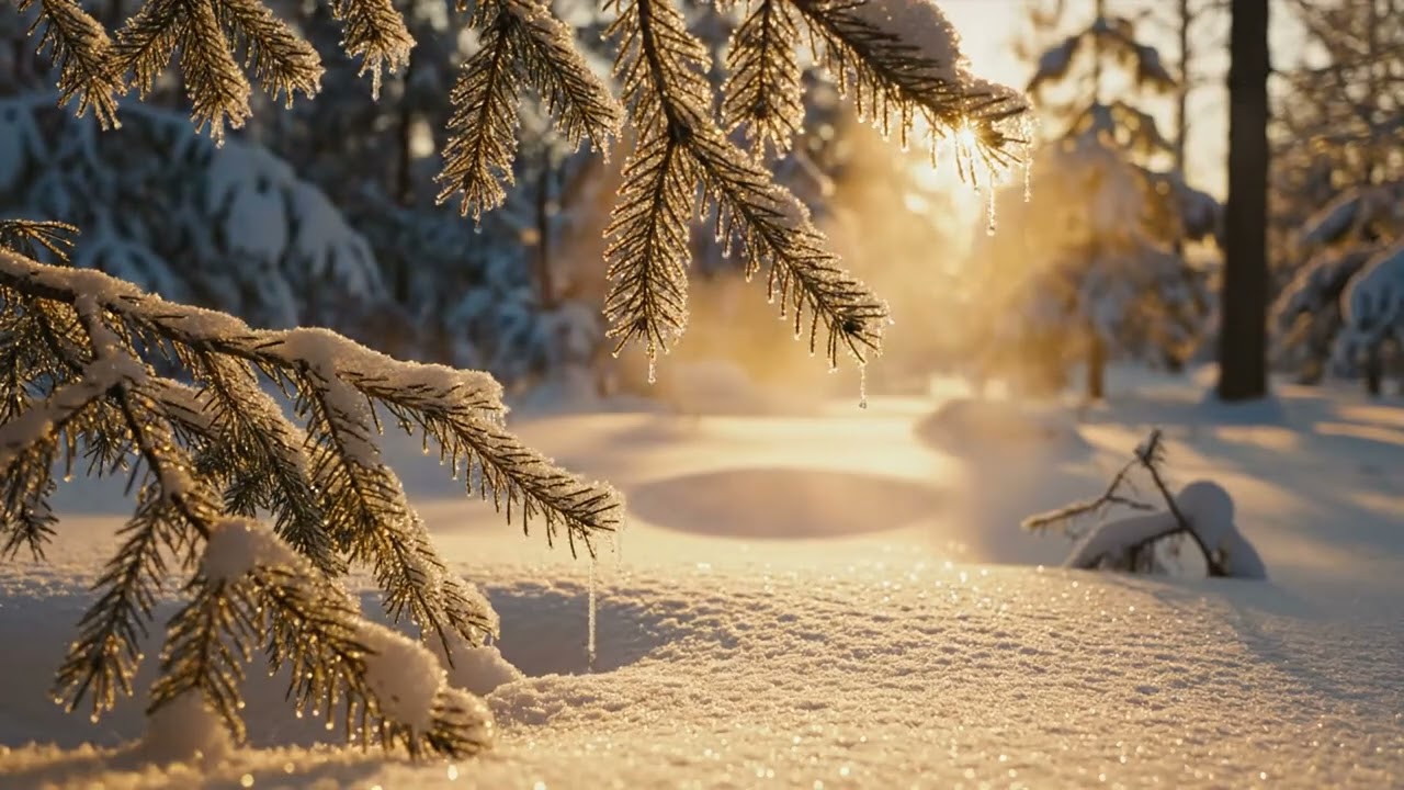 Serene Classical Music with Snow | Relax, Study, Sleep