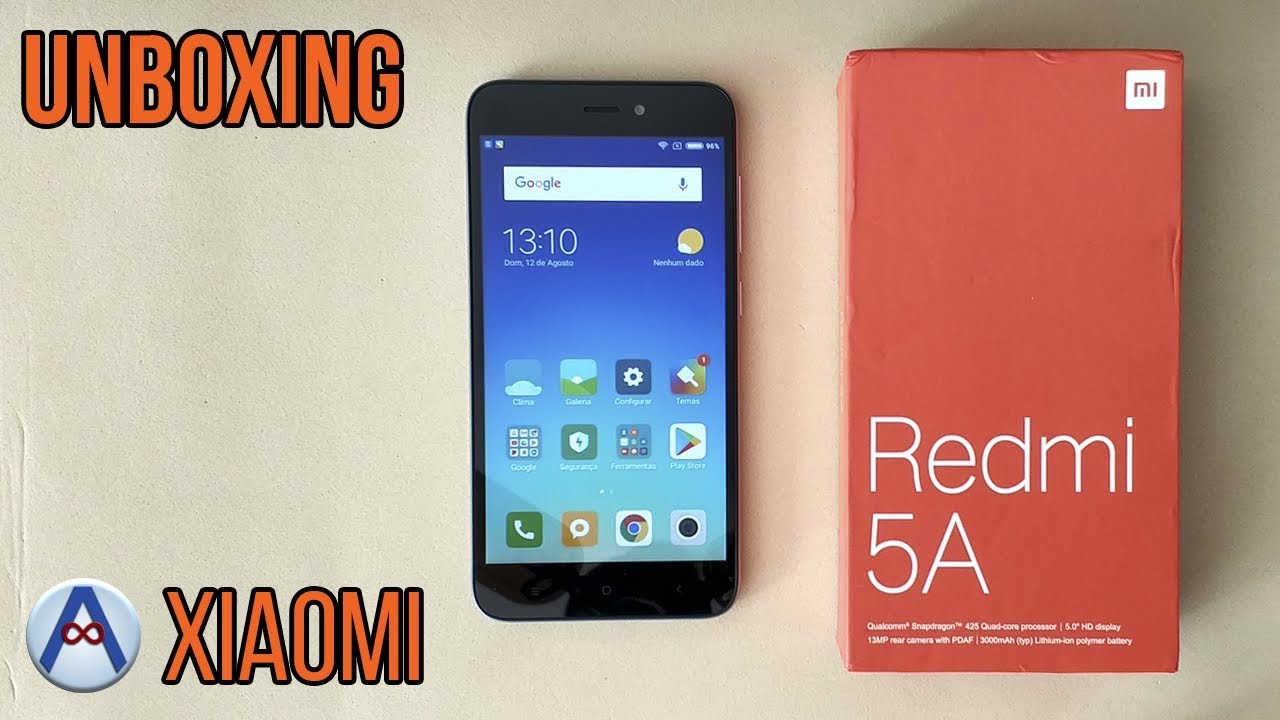 UNBOXING SMARTPHONE XIAOMI REDMI 5A - O CELULAR BOM, BONITO E BARATO DA XIAOMI!