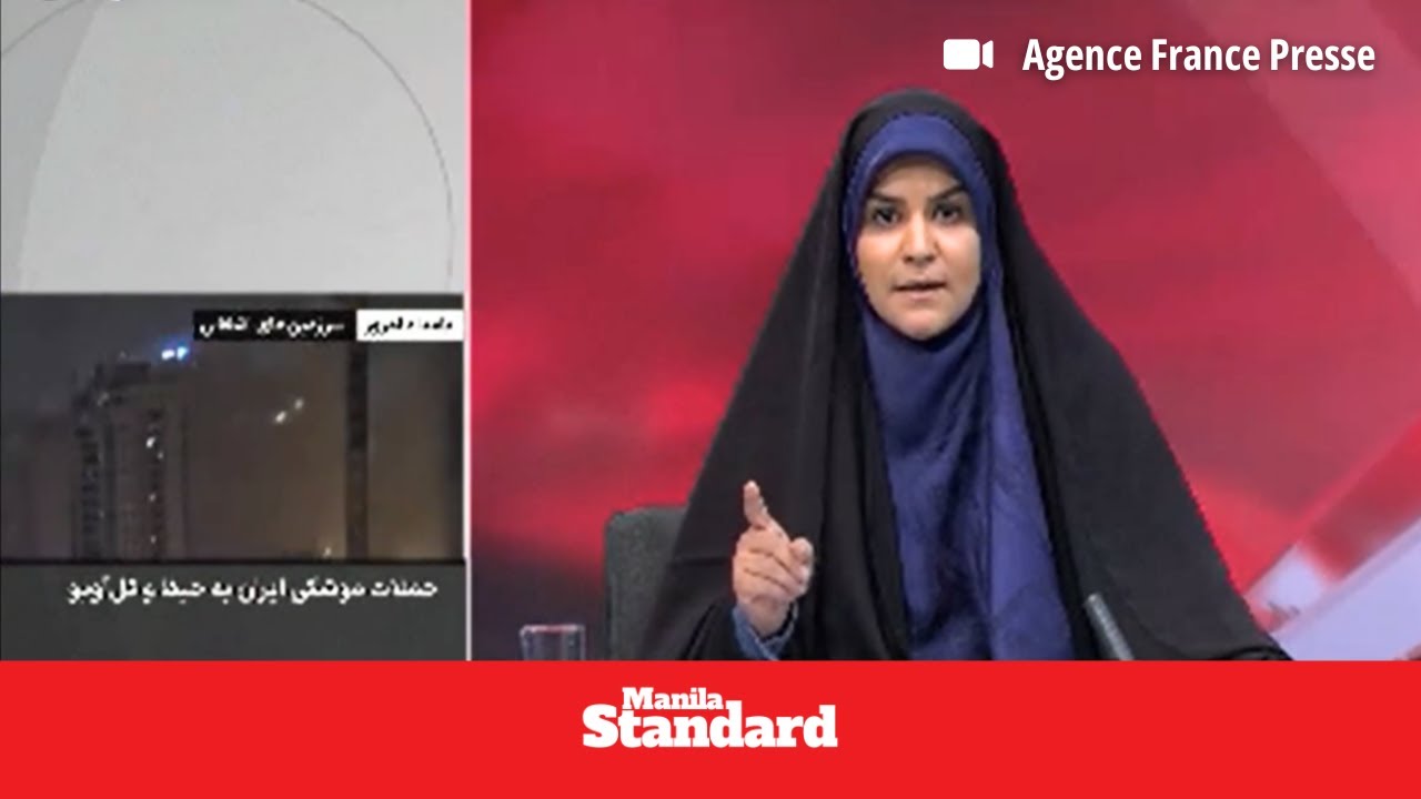 Live broadcast cut off as Israeli strikes hit Iran state TV