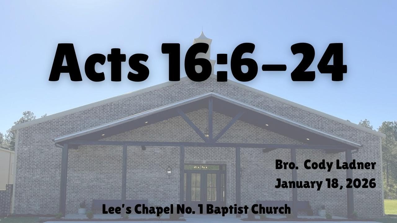 Acts 16:6-24
