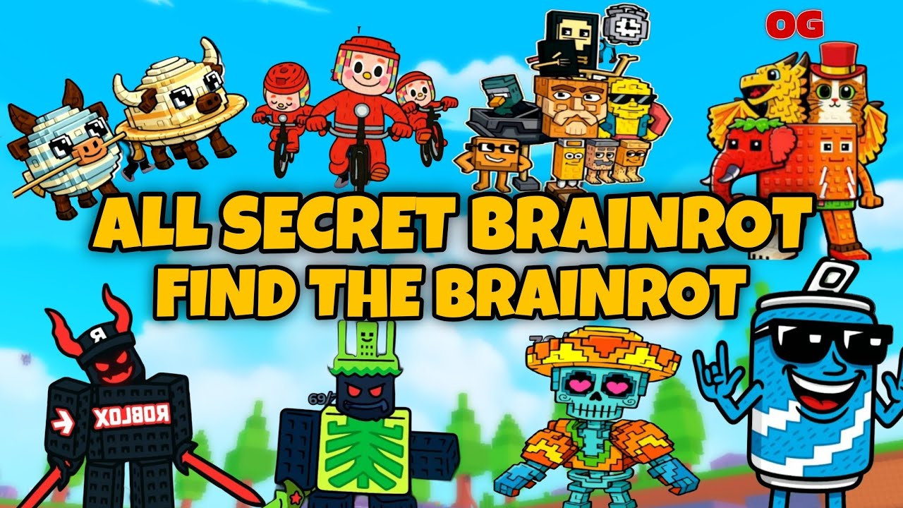 How To Get All SECRET BRAINROT in Find the Brainrot [323] | Roblox