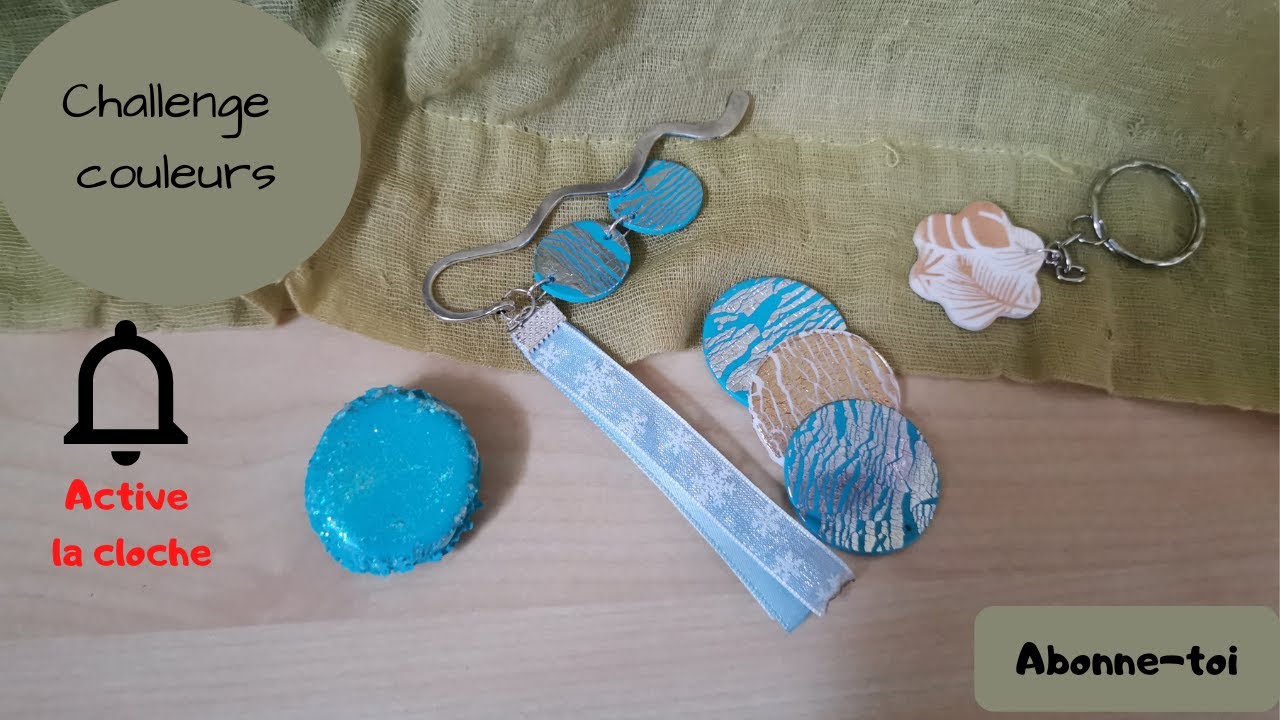 Challenge couleur fimo // the challenge colors #1 🌸