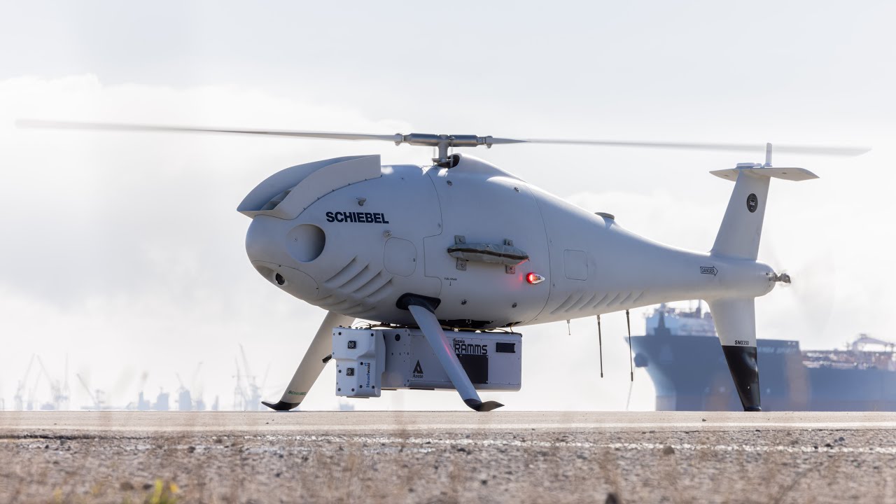 Schiebel CAMCOPTER® S-100 - REPMUS 2023: ASW, REA, MCM, U-UT