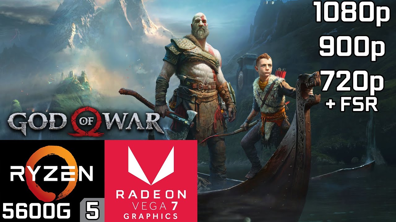 God of War - Ryzen 5 5600G Vega 7 & 16GB RAM