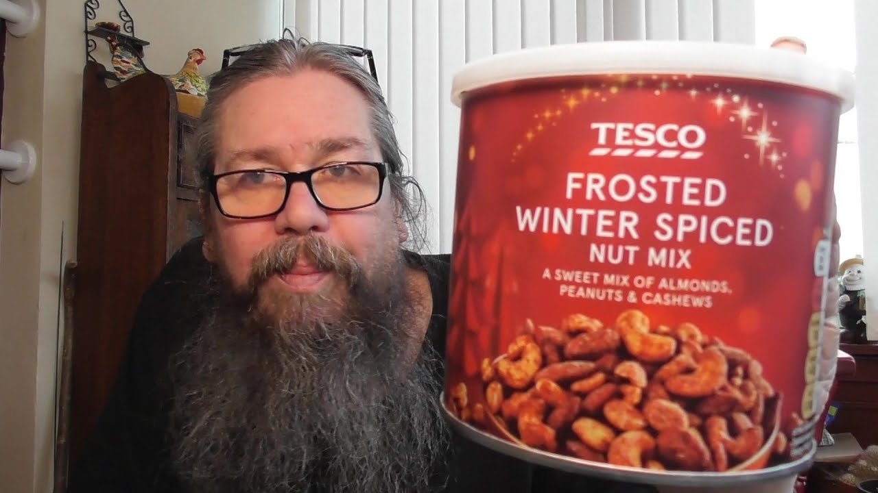 Tesco Frosted Winter Spiced nut mix