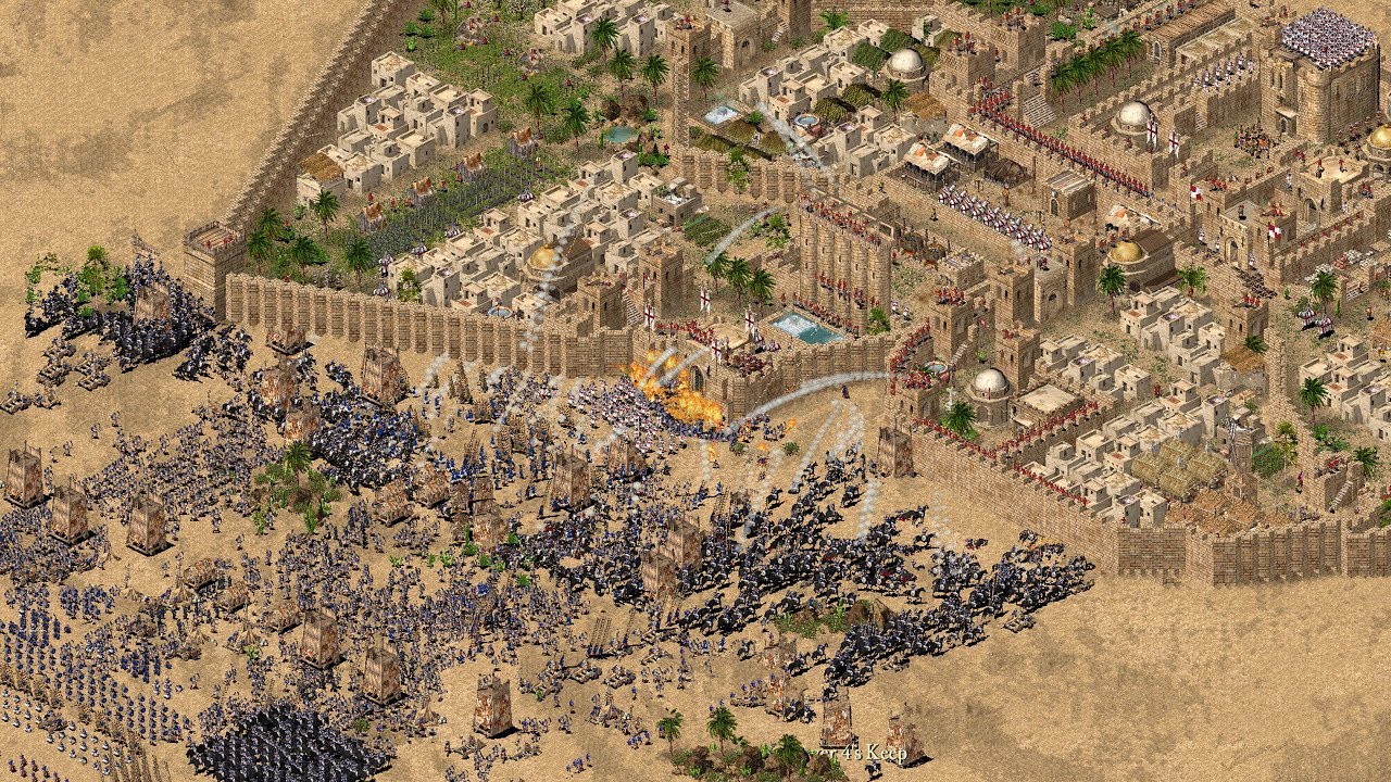 THE SIEGE OF JERUSALEM - Stronghold Crusader HD