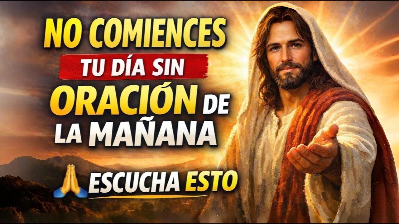No Comiences Tu Día Sin Escuchar Esto 🙏 | Oración de la Mañana para Bendiciones y Paz mas Salmos