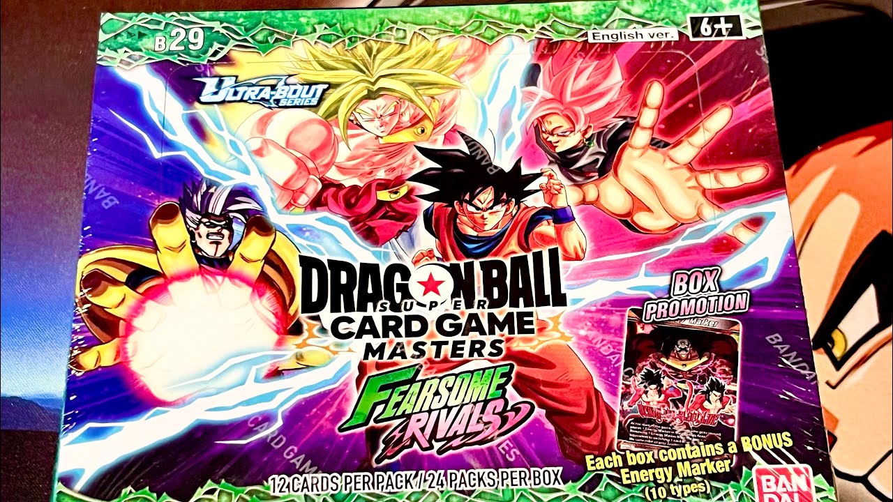 Dragon Ball Masters(Fearsome Rivals) Booster Box Opening #2 !!! 