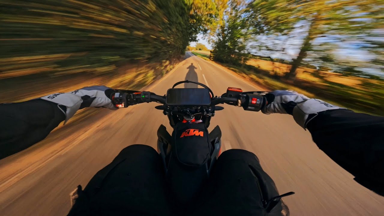FULL SEND on Sketchy Country Lanes | KTM 690 SMCR + AUSTIN RACING [4K] POV